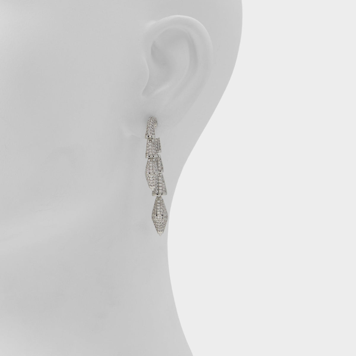 Serrpente in Silver Clear Multi - Statement earrings | Aldo Featured