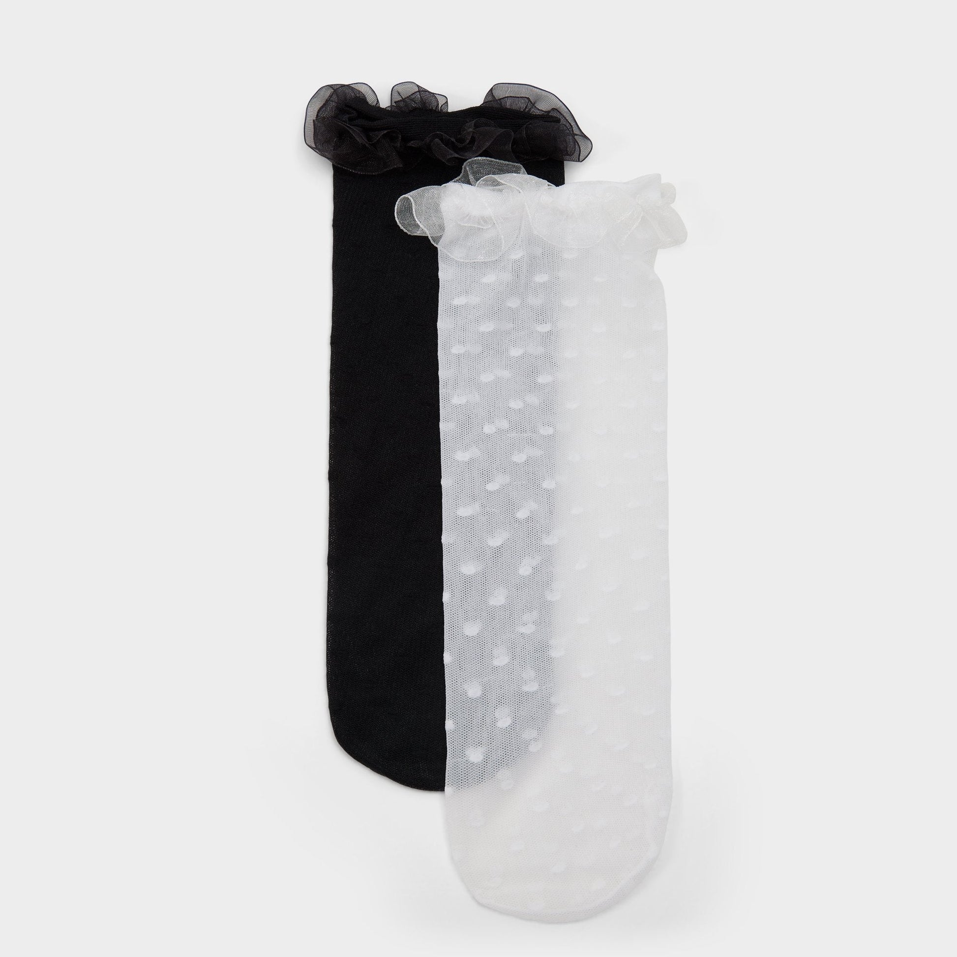 Polkafrill in Black White - Socks | Aldo Trending