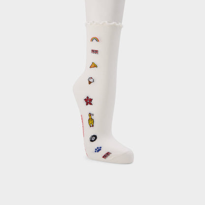 Strangeicons in Ice - Women's socks | Aldo Exclusive