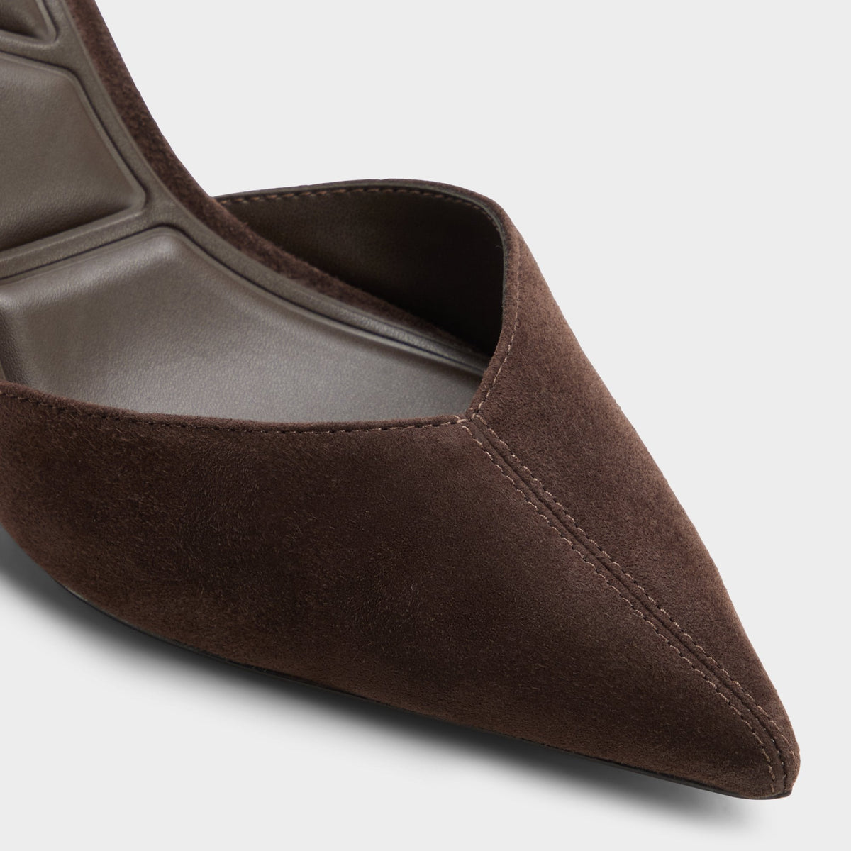 Re in Olivia Dark Brown - Sling back high heel, Stiletto heel | Aldo Exclusive
