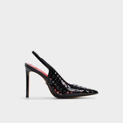 Lovesling in Black - Sling back high heel, Stiletto heel | Aldo Signature