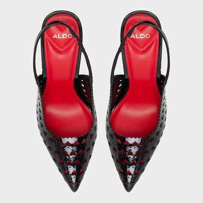 Lovesling in Black - Sling back high heel, Stiletto heel | Aldo Signature