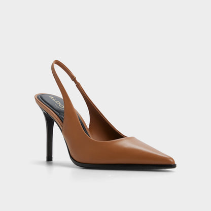 Re in Samantha Light Brown - Sling back high heel, Stiletto heel | Aldo Classic