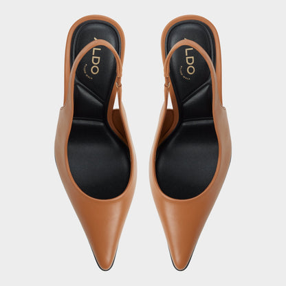 Re in Samantha Light Brown - Sling back high heel, Stiletto heel | Aldo Classic