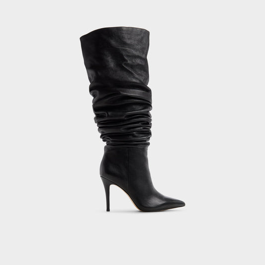 Holiis in Other Black - Knee-high boot, Stiletto heel | Aldo Recommended
