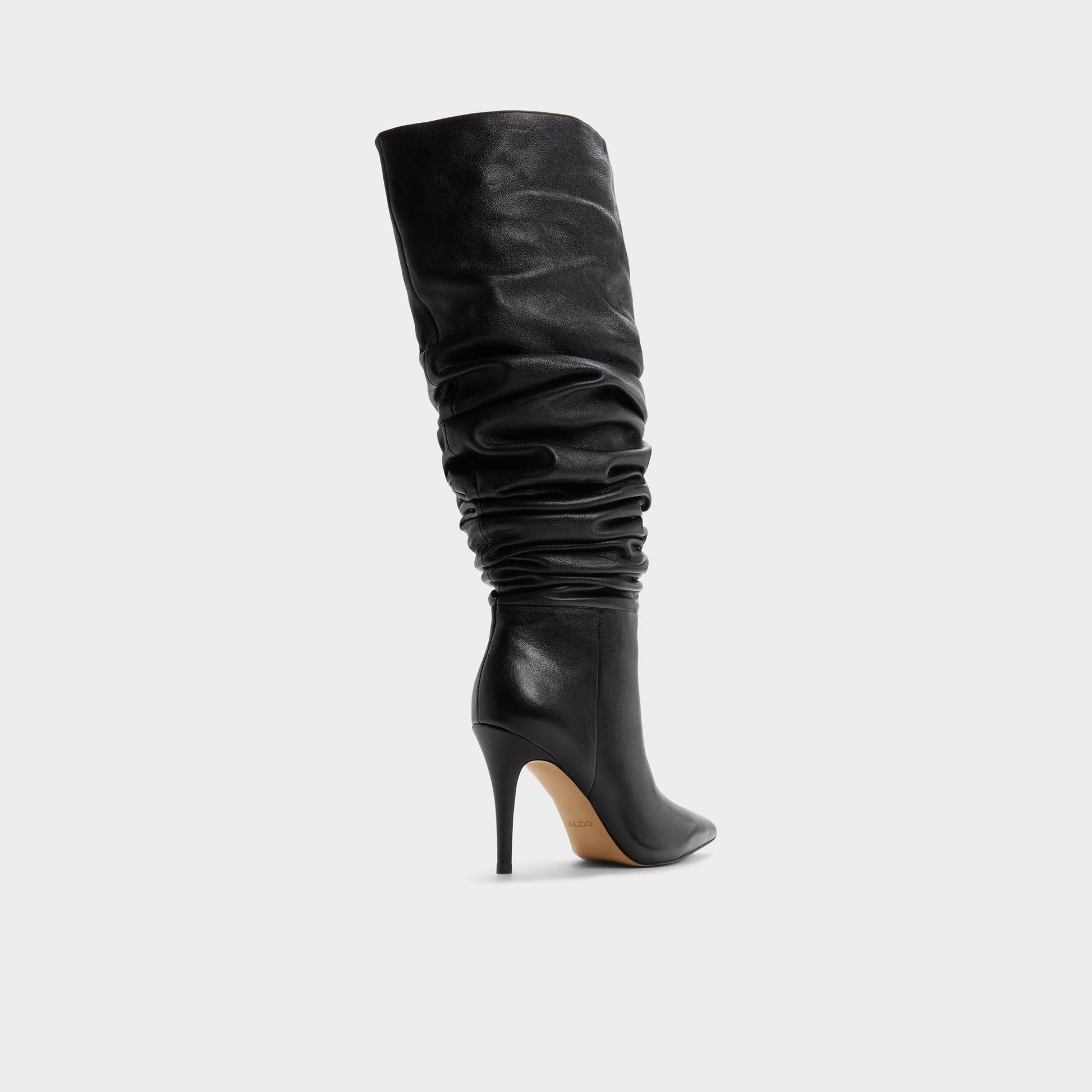 Holiis in Other Black - Knee-high boot, Stiletto heel | Aldo Recommended