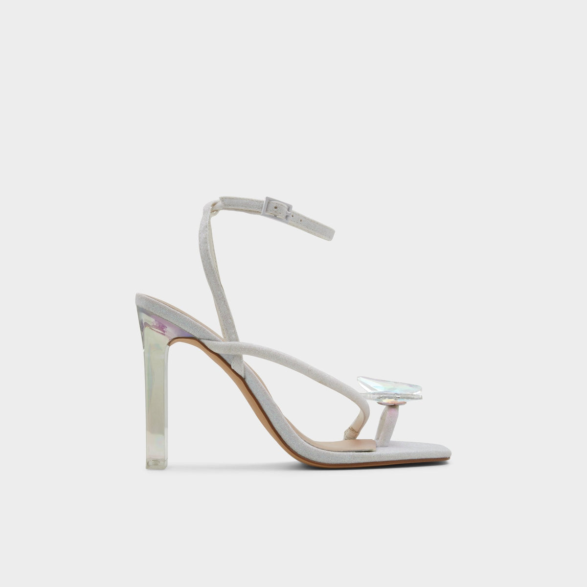 Pepela in White - Strappy heeled sandal, Block heel | Aldo Trending