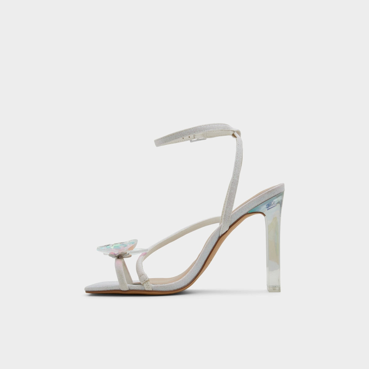 Pepela in White - Strappy heeled sandal, Block heel | Aldo Trending