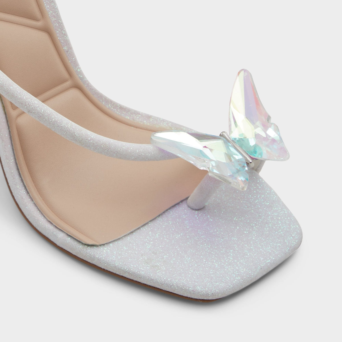 Pepela in White - Strappy heeled sandal, Block heel | Aldo Trending