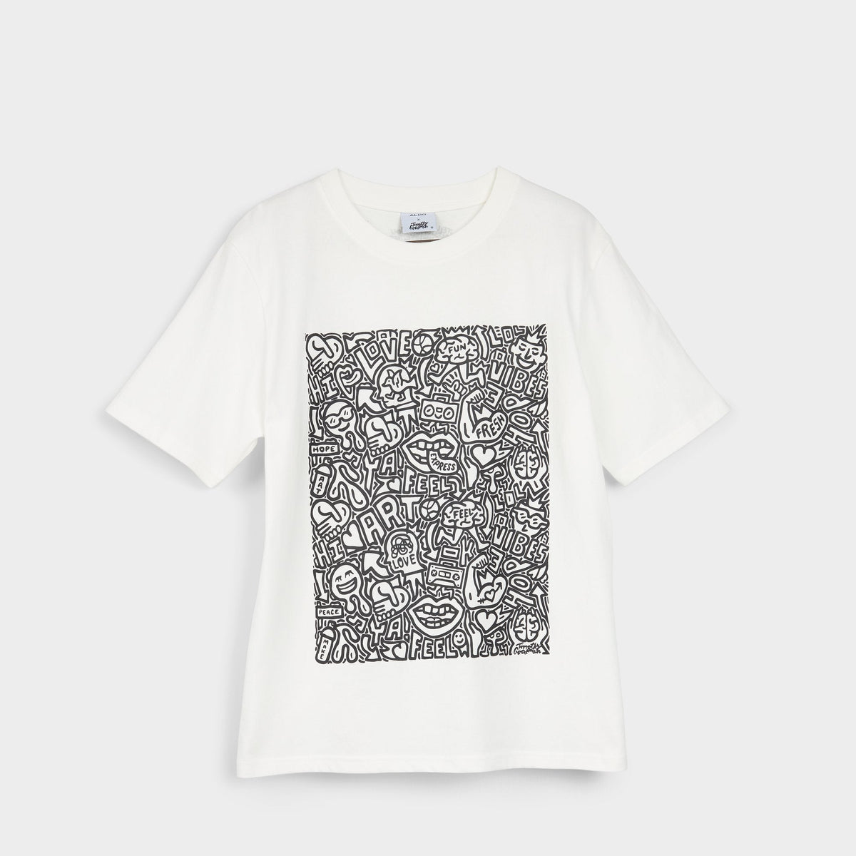 Timothy in Goodman White Black14038062 - Unisex t-shirt | Aldo Essential