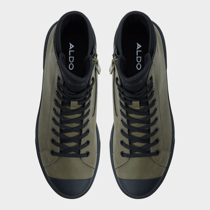 Esttanqueiro in Olive - Lace-up boot, Cup sole | Aldo Premium