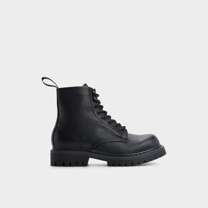 Doublezero in Other Black - Combat boot, Lug sole | Aldo Trending
