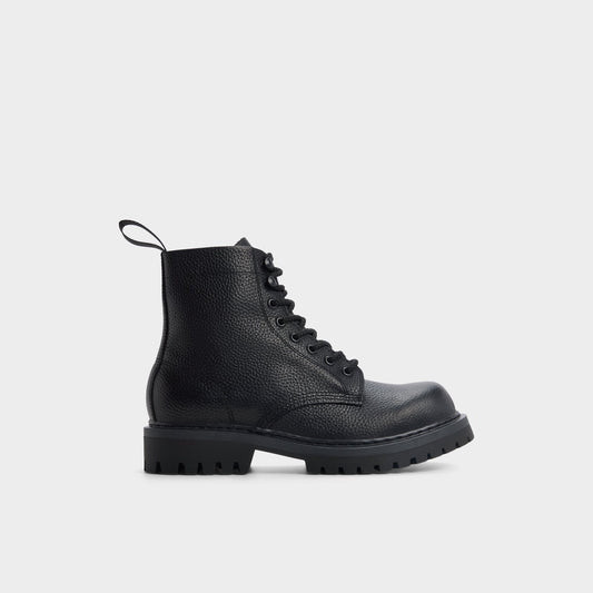Doublezero in Other Black - Combat boot, Lug sole | Aldo Trending