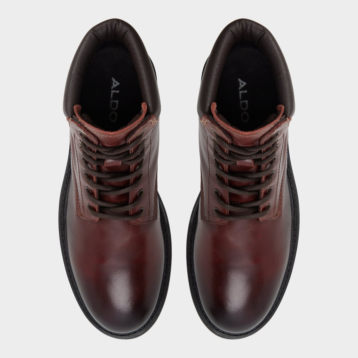 Draco in Medium Brown - Combat boot, Lug sole | Aldo Exclusive