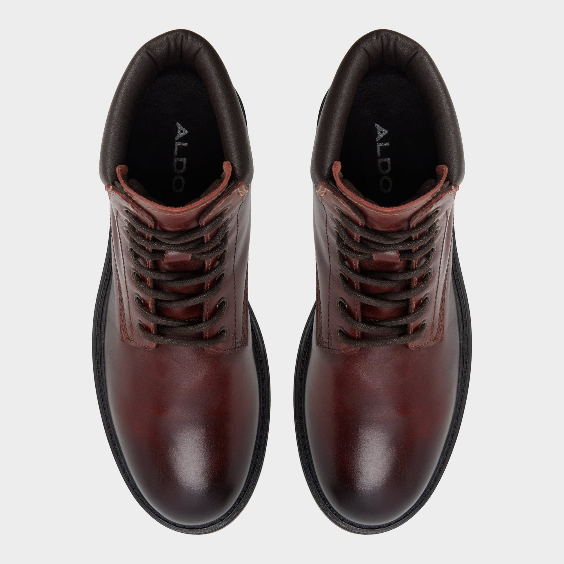 Draco in Medium Brown - Combat boot, Lug sole | Aldo Exclusive