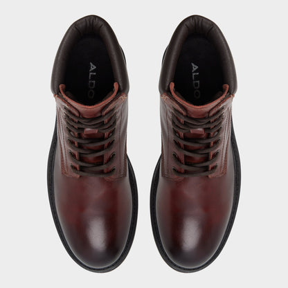 Draco in Medium Brown - Combat boot, Lug sole | Aldo Exclusive