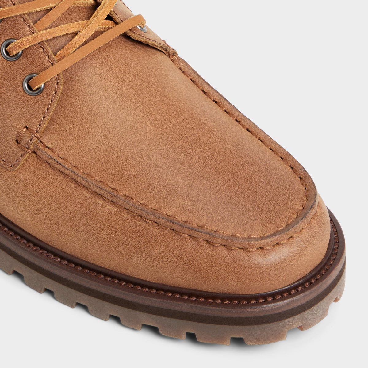 Farrell in Cognac - Combat boot, Lug sole | Aldo Signature