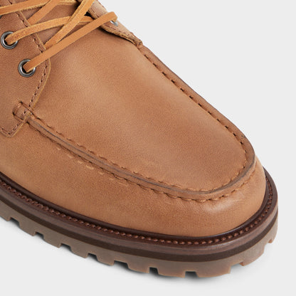 Farrell in Cognac - Combat boot, Lug sole | Aldo Signature