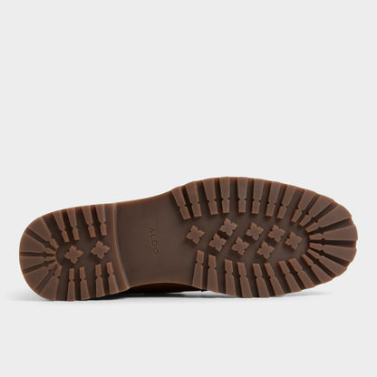 Farrell in Cognac - Combat boot, Lug sole | Aldo Signature