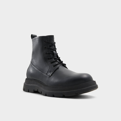 Reish Black Men's Lace-up boots - Lace-up boot, Lug sole | Aldo Best Seller