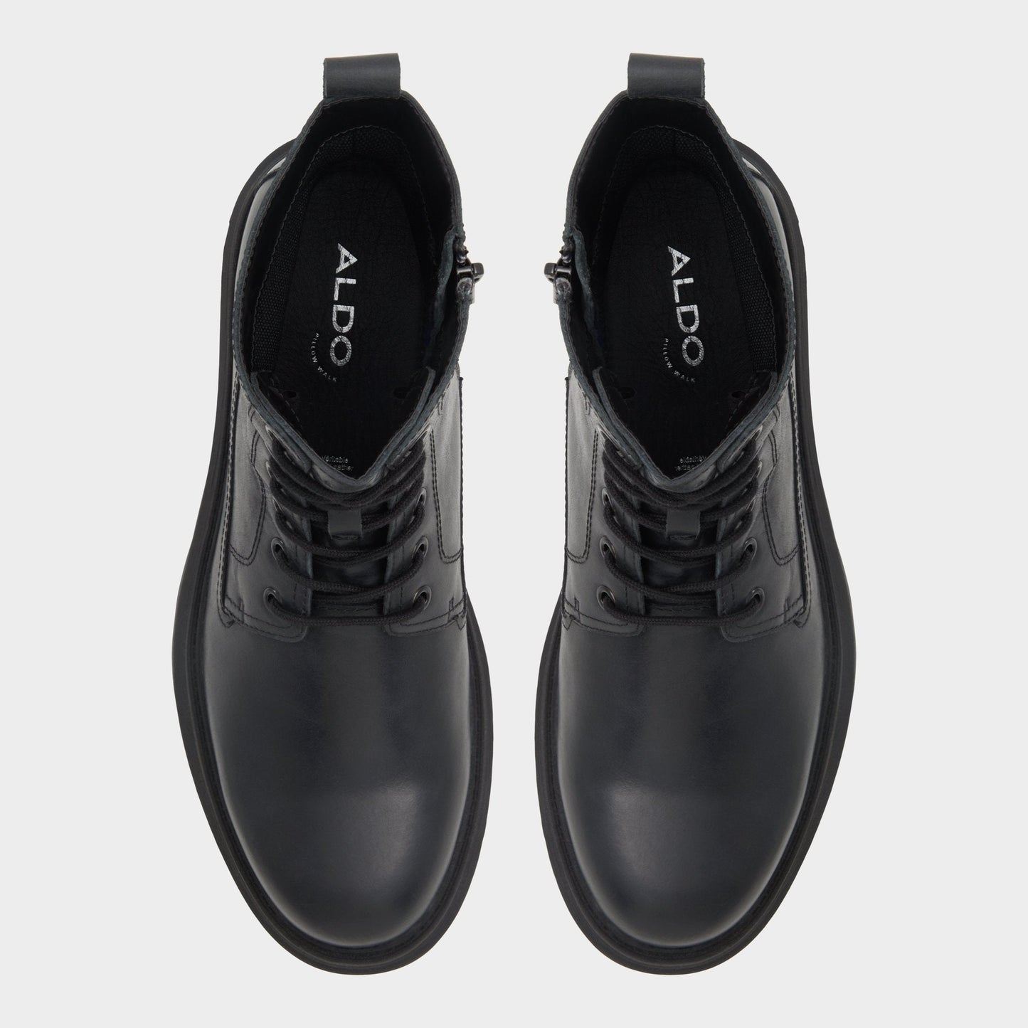 Reish Black Men's Lace-up boots - Lace-up boot, Lug sole | Aldo Best Seller