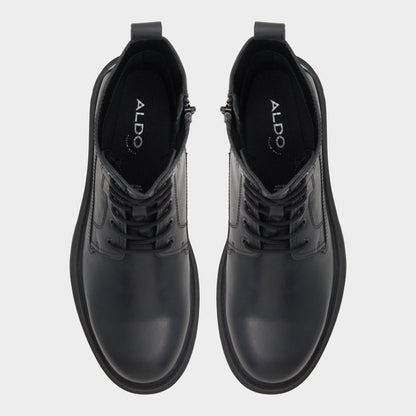 Reish Black Men's Lace-up boots - Lace-up boot, Lug sole | Aldo Best Seller