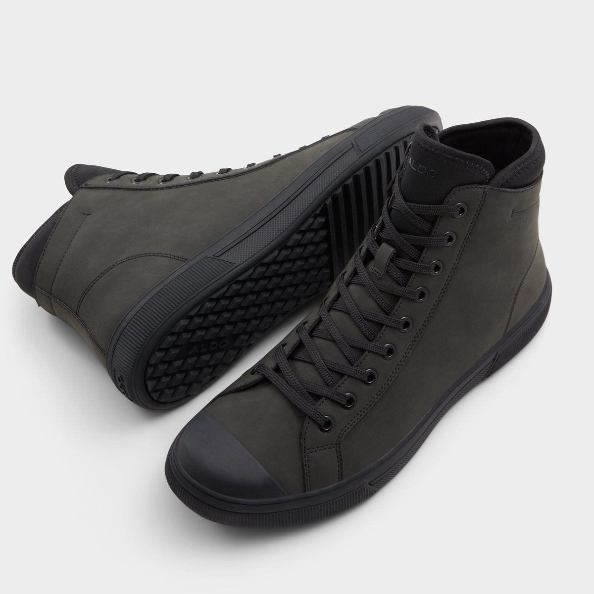 Estanqueiro Black Overflow Men's Lace-up boots - Lace-up boot, Cup sole | Aldo Exclusive