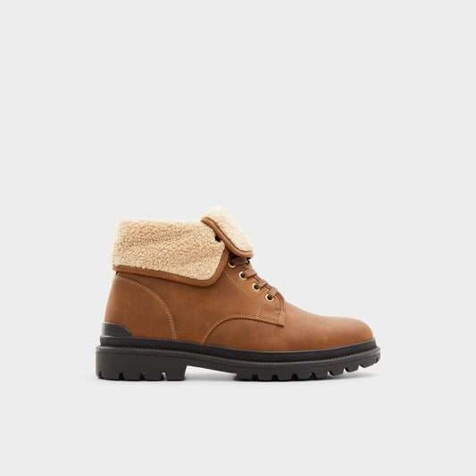 Preliand Medium Brown Men's Lace-up boots - Lace-up boot | Aldo Essential