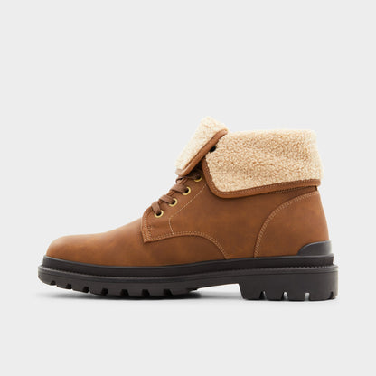 Preliand Medium Brown Men's Lace-up boots - Lace-up boot | Aldo Essential