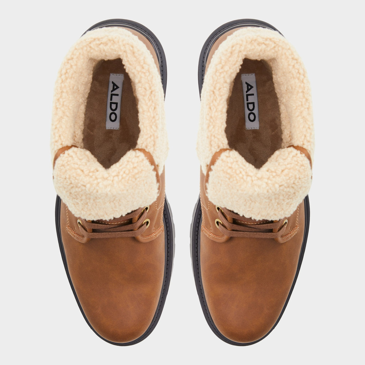 Preliand Medium Brown Men's Lace-up boots - Lace-up boot | Aldo Essential