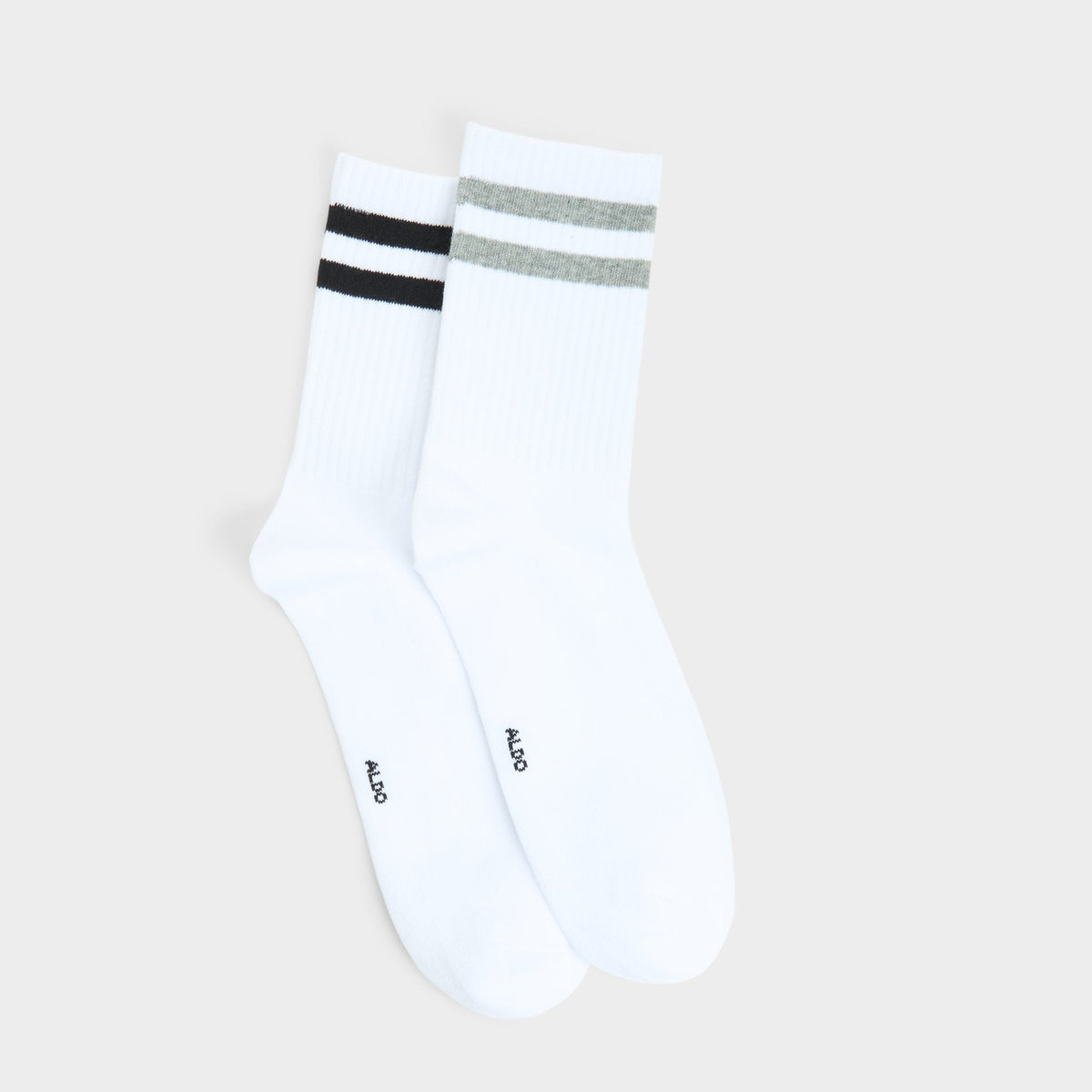 Retroline in Grey - Crew socks | Aldo Recommended