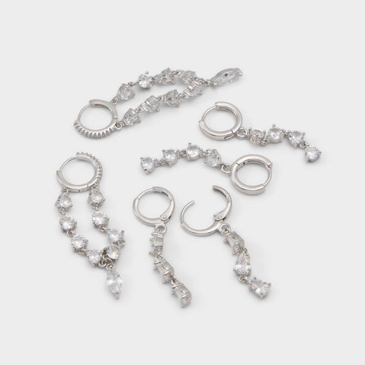 Colettee in Silver Clear Multi - Earring set | Aldo Classic