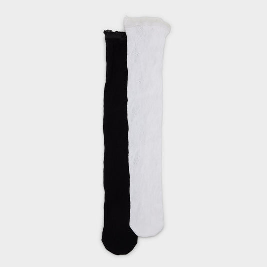 Lacydaze in Black White - Crew socks | Aldo Featured