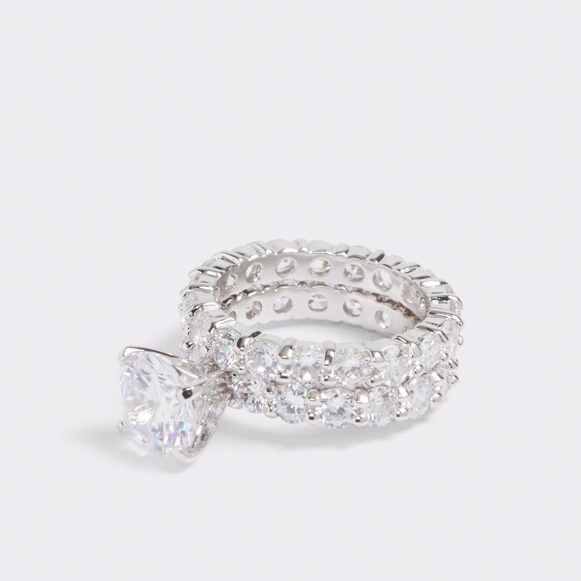 Plagens Silver/Clear Multi Women's Rings - Ring | Aldo Essential