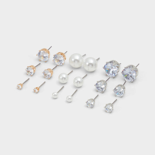Daniellia Metallic Multi Women's Earrings - Stud earring set | Aldo New