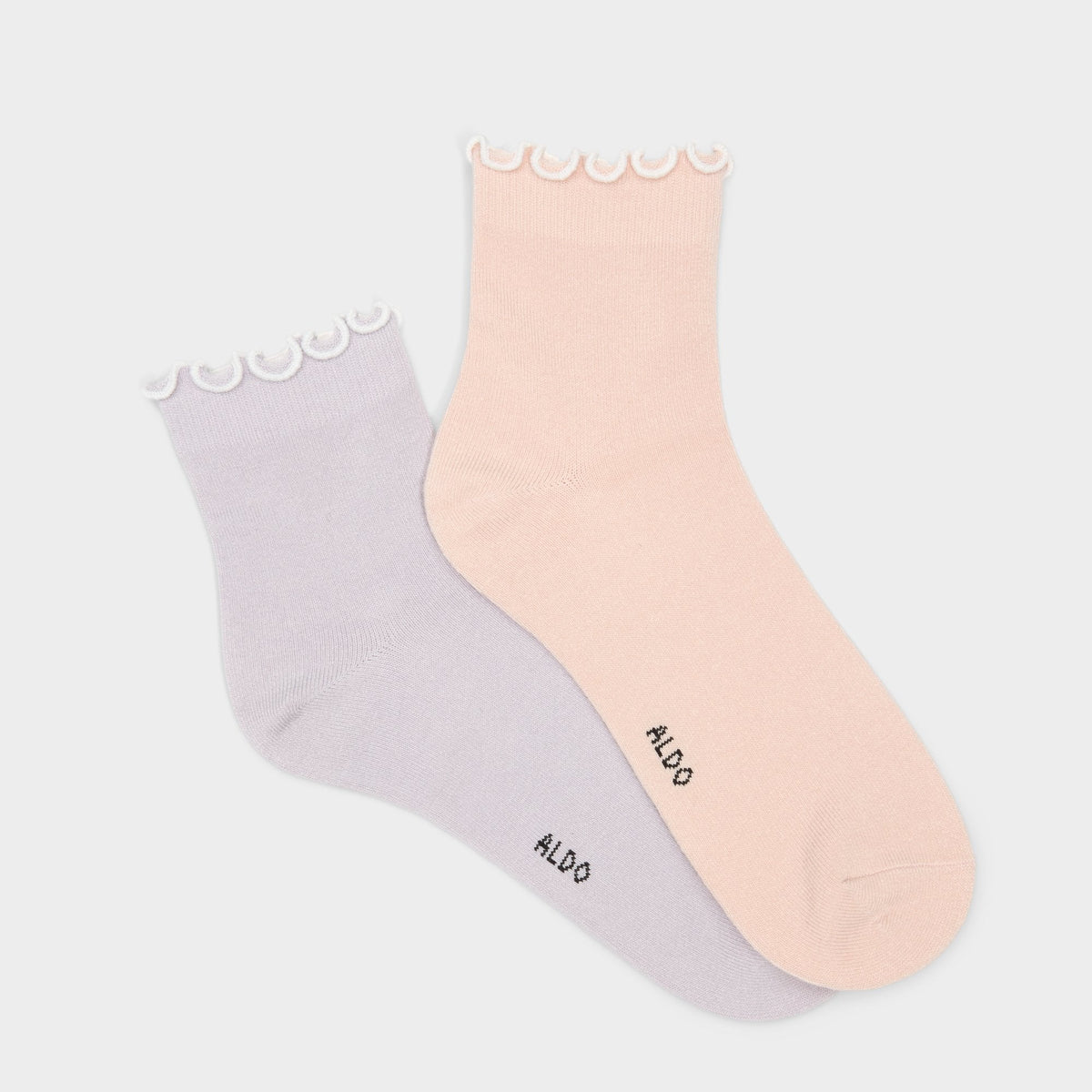 Frilluxe Light Purple Women's Socks - Crew socks | Aldo Trending