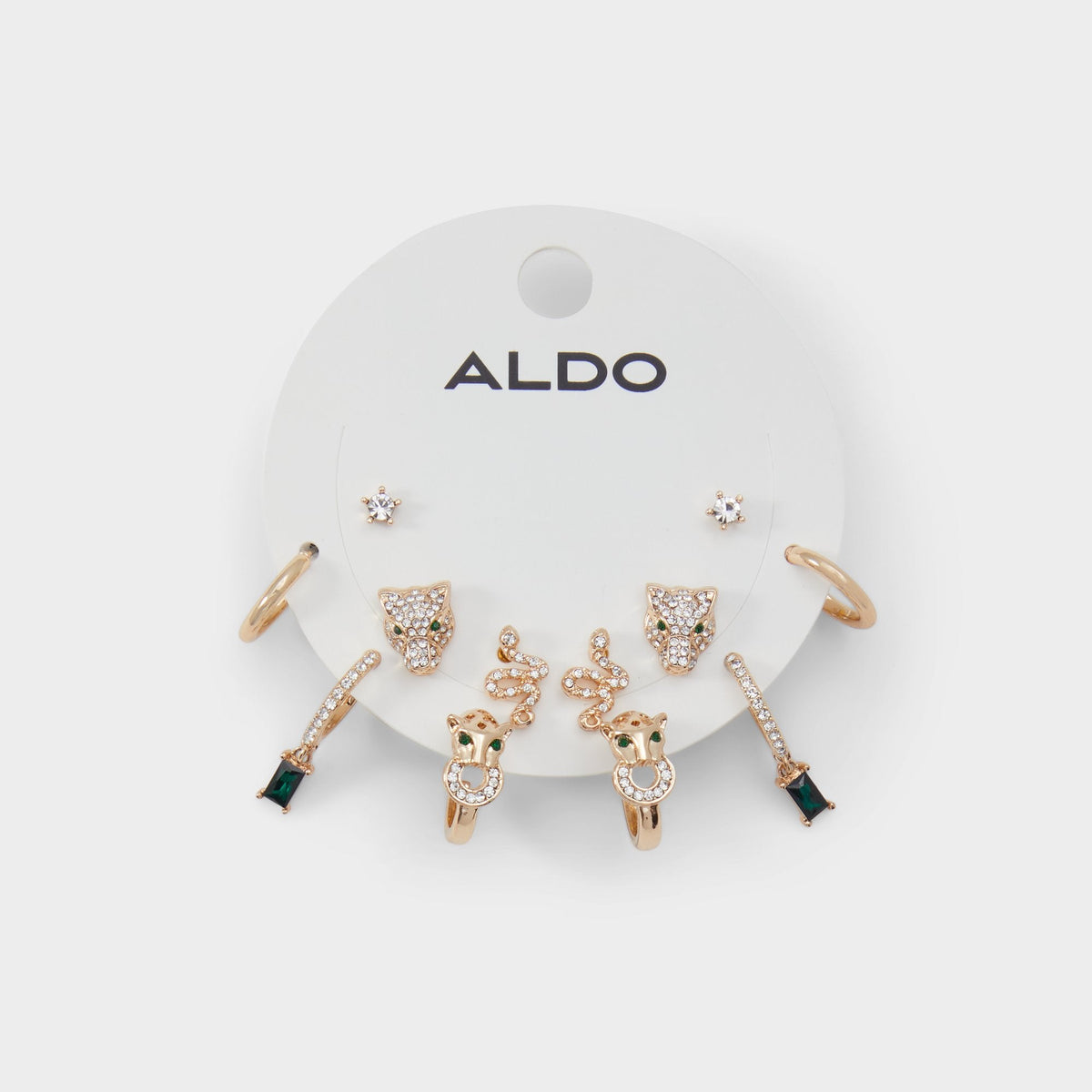 Junglechic Gold/Clear Multi Women's Earrings - Earrings | Aldo Classic