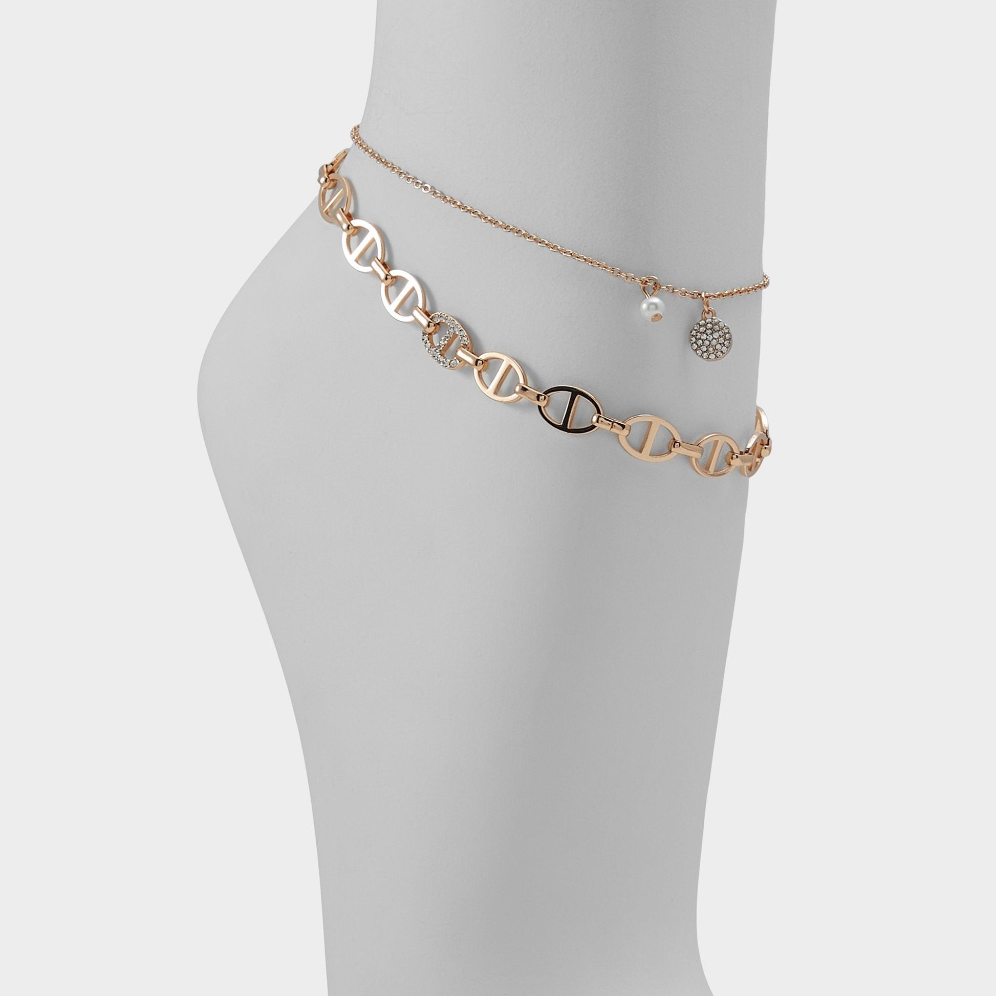 Splenndorx Gold/Clear Multi Women's Anklets - Anklet | Aldo Popular