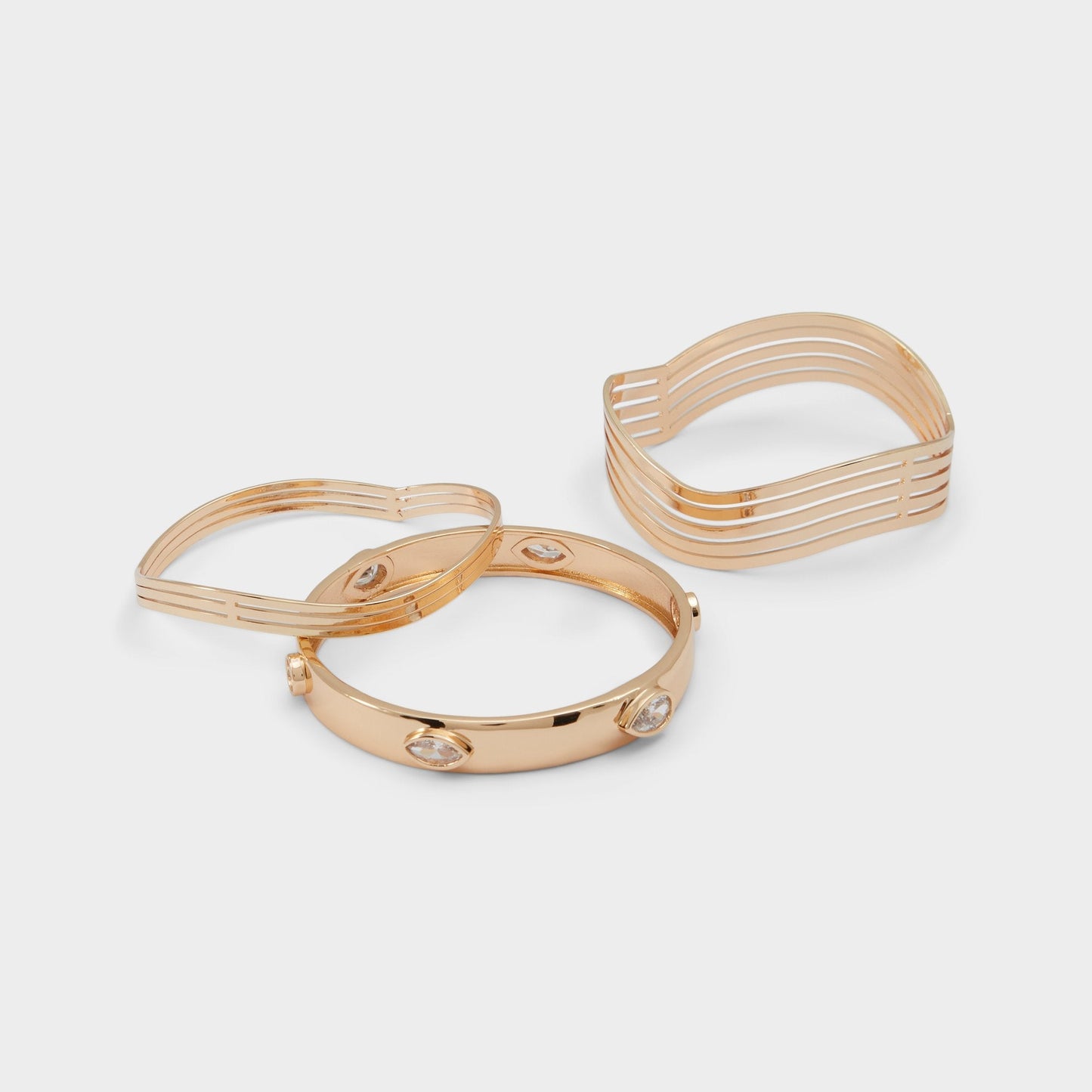 Wiralin in Gold Clear Multi - Bangle bracelet | Aldo Featured