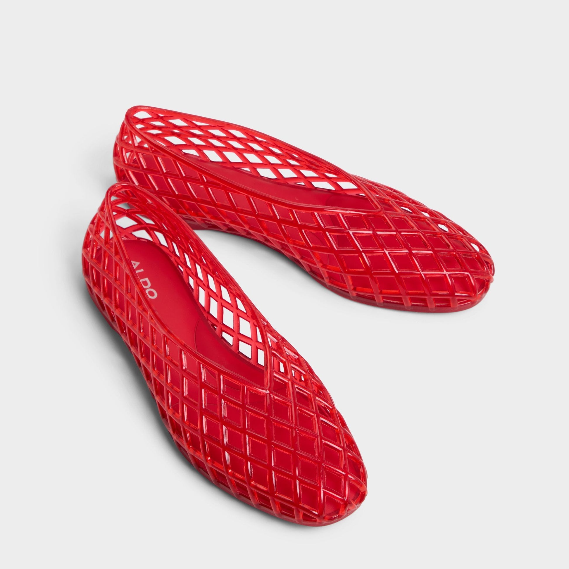 Treschic Red Women's Jelly Sandals & Flip Flops - Jelly flats | Aldo Popular