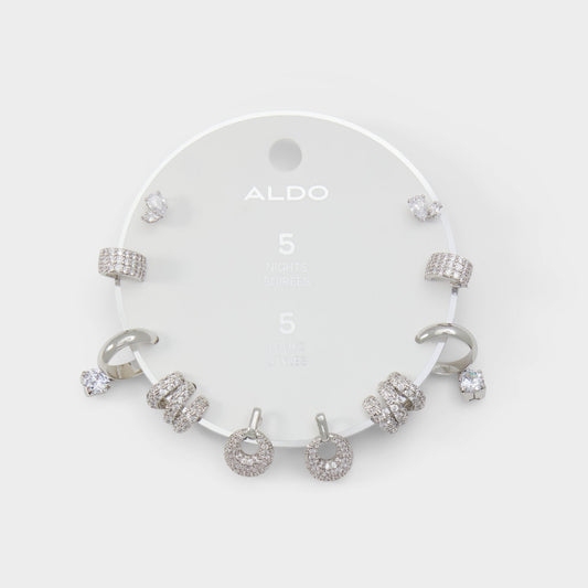 Fivelooks Silver/Clear Multi Women's Cubic Zirconia - Earrings | Aldo Classic