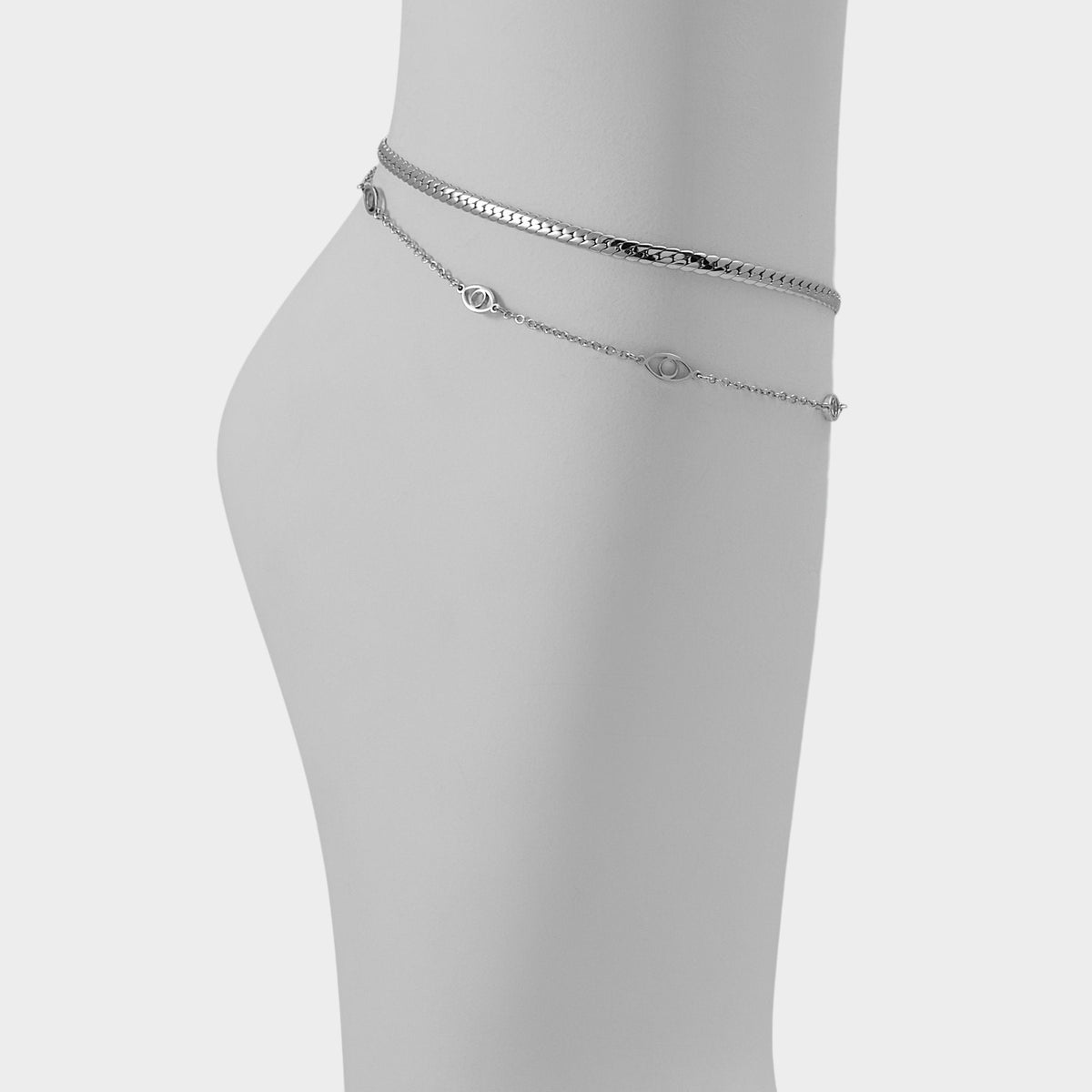Gifted Silver Women's Stainless Steel - Anklet | Aldo Premium