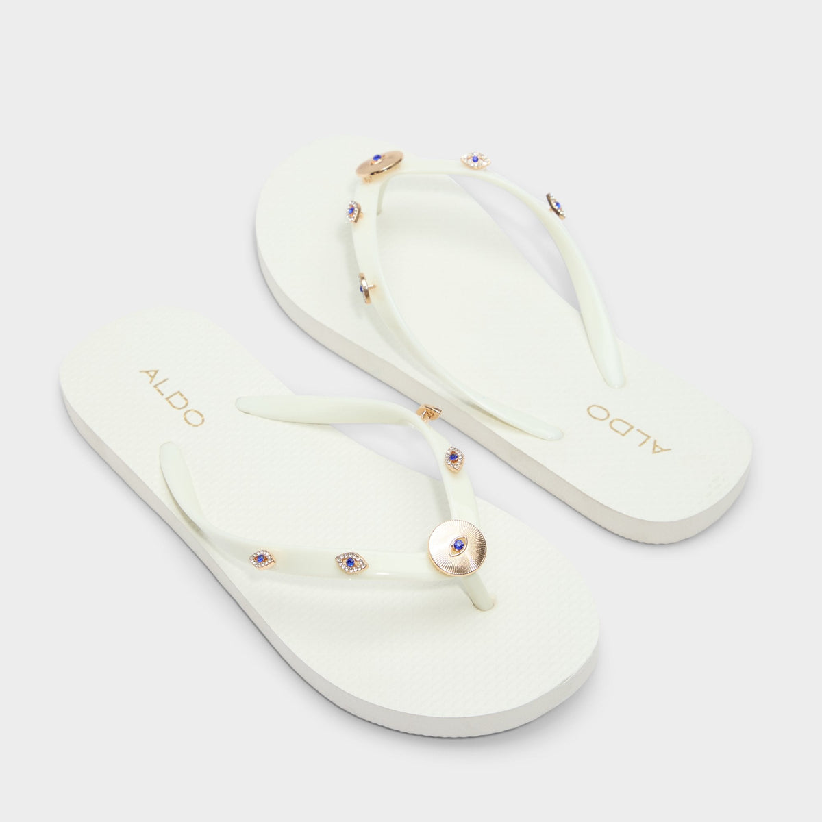 Edajan Black/Gold Multi Women's Jelly Sandals & Flip Flops - Flip flop | Aldo Featured
