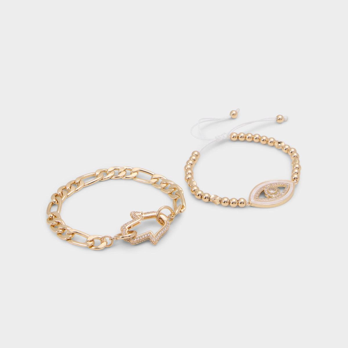Positivity in Gold Clear Multi - Bracelet | Aldo Featured