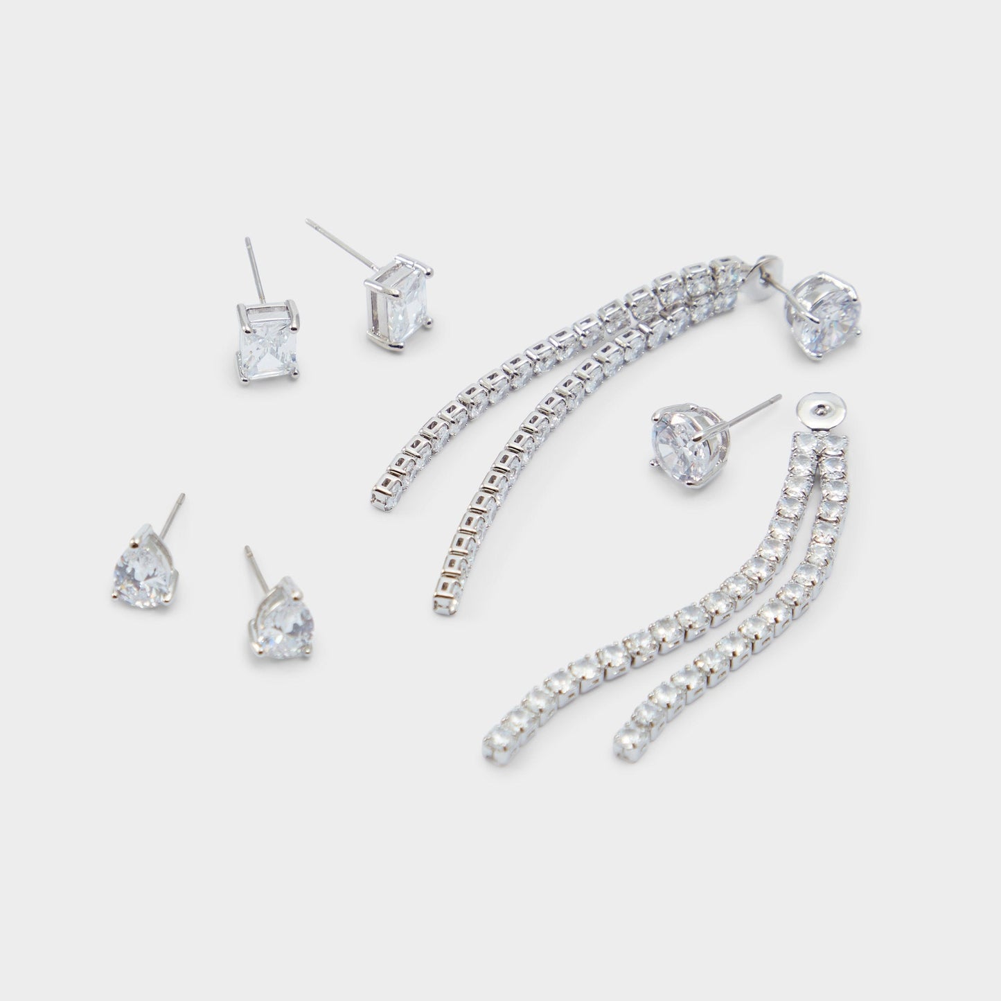 Javenalia Silver/Clear Multi Women's Earrings - Earrings | Aldo Trending