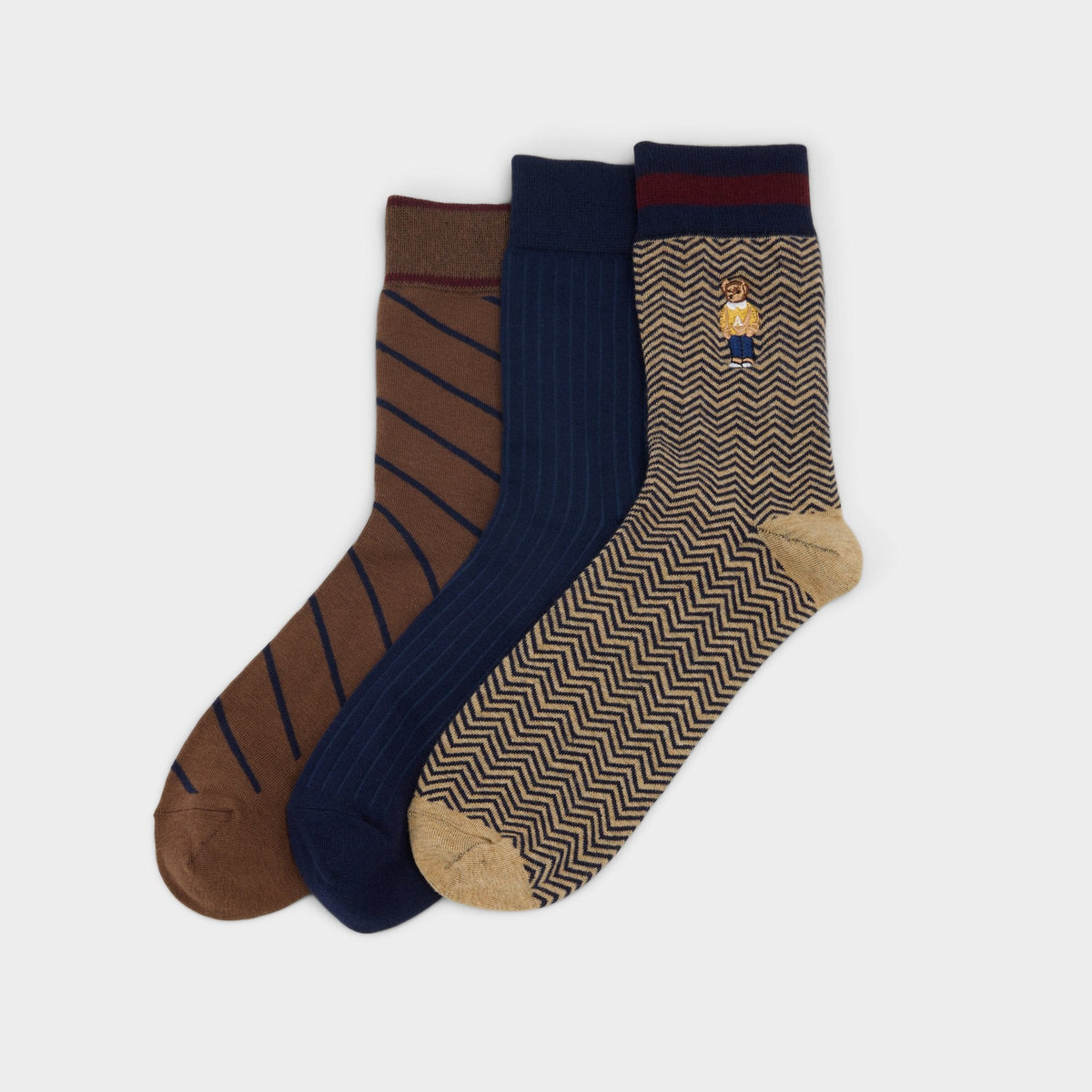 Teddybear in Other Beige - Socks | Aldo Premium