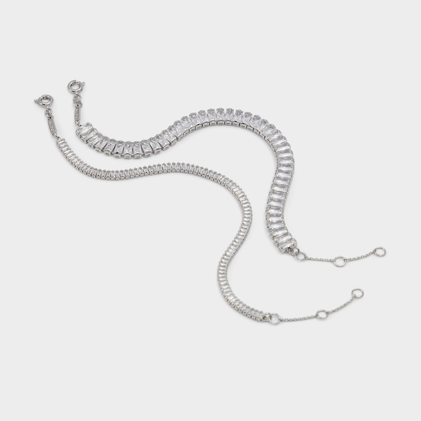 Lagodi Silver/Clear Multi Women's Cubic Zirconia - Bracelet | Aldo New
