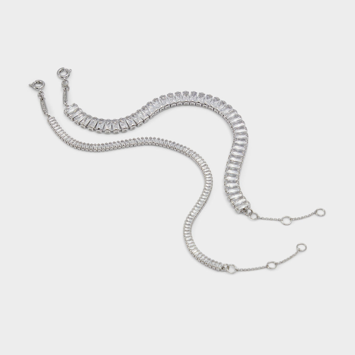 Lagodi Silver/Clear Multi Women's Cubic Zirconia - Bracelet | Aldo New