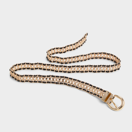 Albemarle Black/Gold Multi Women's Belts - Belt | Aldo Trending